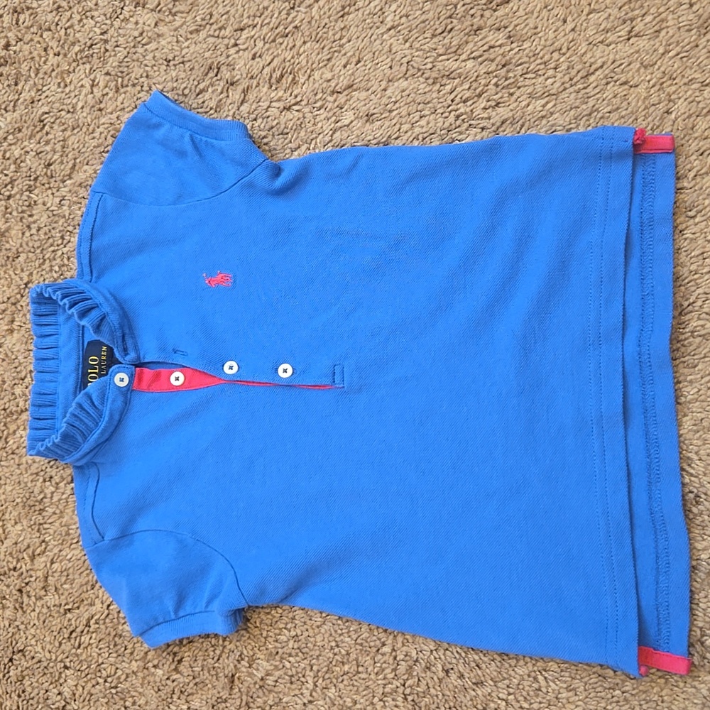 Polo by Ralph Lauren Polo Tee Blue 3/3T New Without Tag Easter Spring
